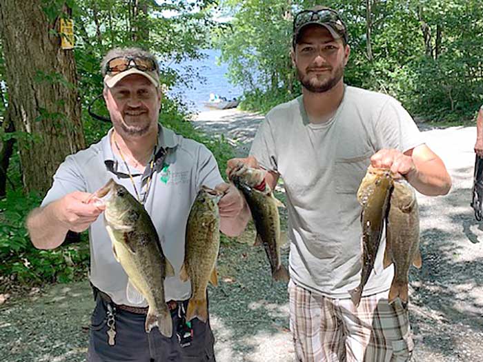 Hillbilly Bassers on Canistear Reservoir