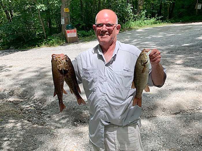 Hillbilly Bassers on Canistear Reservoir