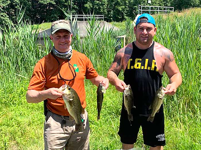 Hillbilly Bassers on Canistear Reservoir