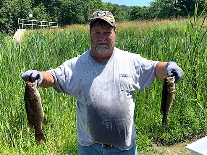 Hillbilly Bassers on Canistear Reservoir