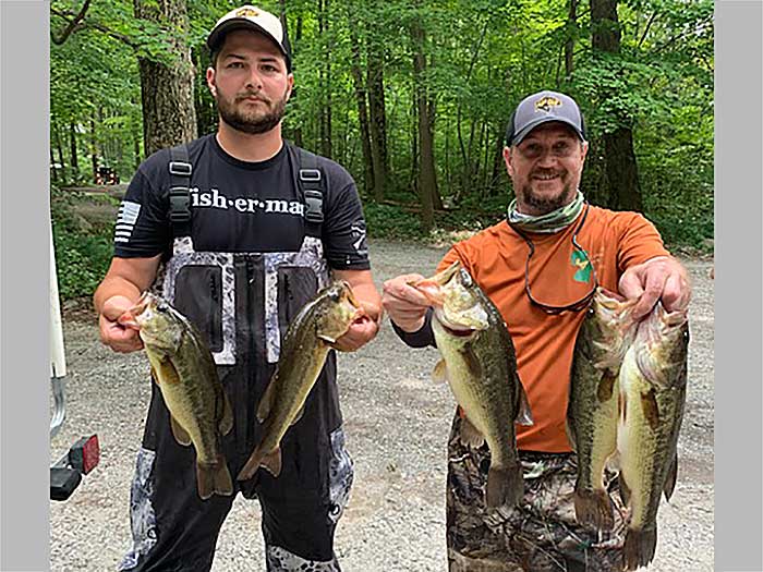 Hillbilly Bassers on Canistear Reservoir