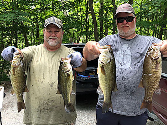 Hillbilly Bassers on Canistear Reservoir