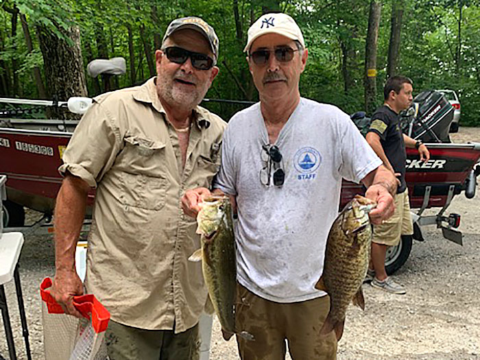 Hillbilly Bassers on Canistear Reservoir