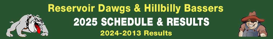 Reservoir Dawgs - Hillbilly Bassers 2025 Schedule & Results