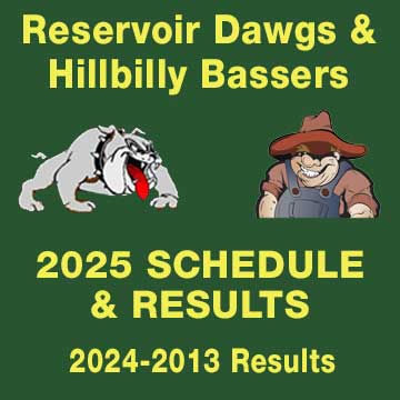 Reservoir Dawgs - Hillbilly Bassers 2025 Schedule & Results